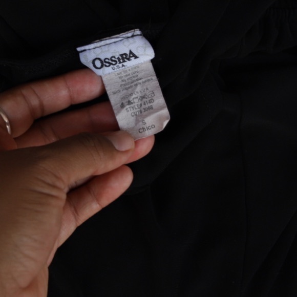 Ossira Black 90s dress - Picture 7 of 7